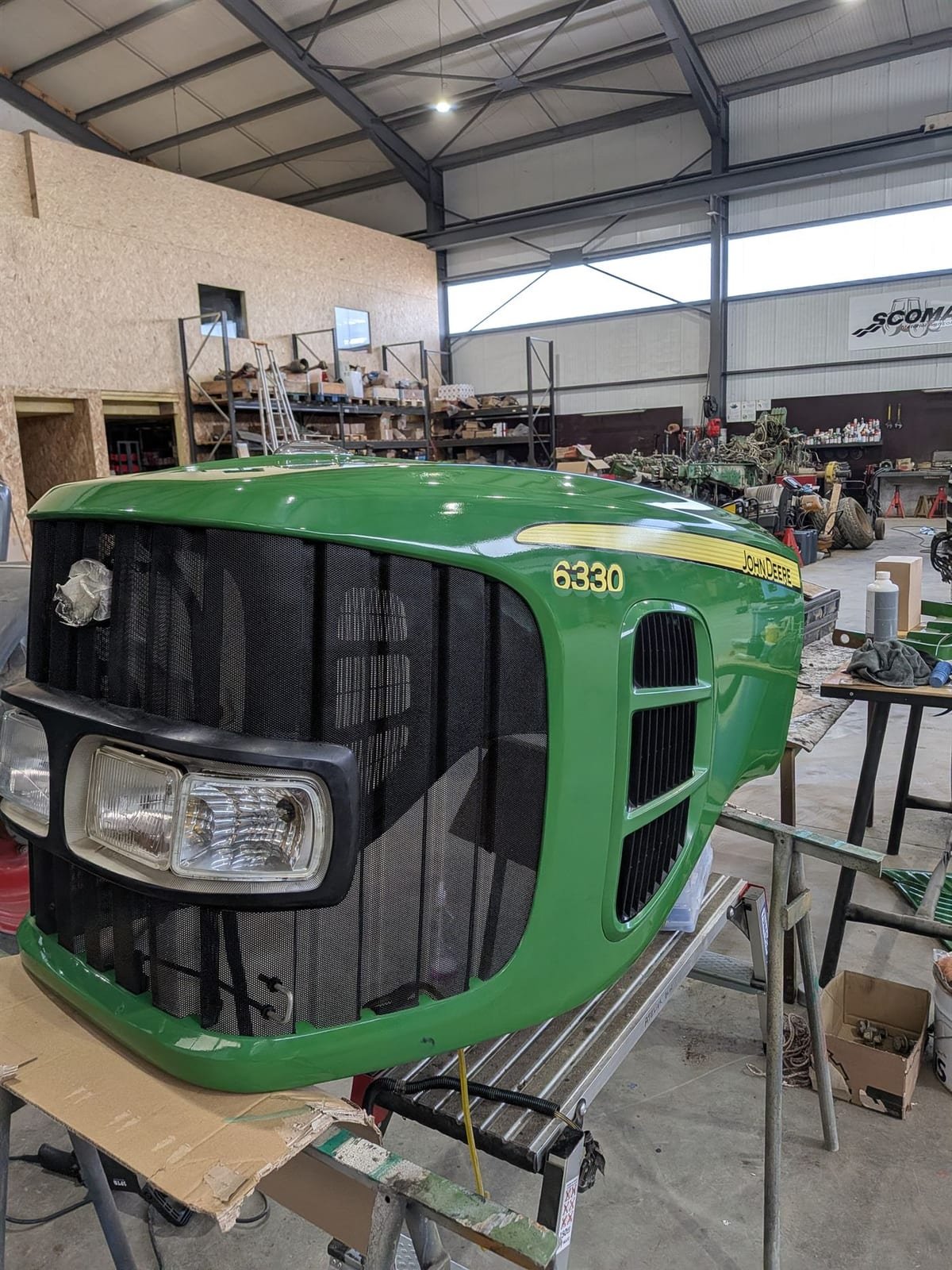 Lustrage carrosserie agricole 3