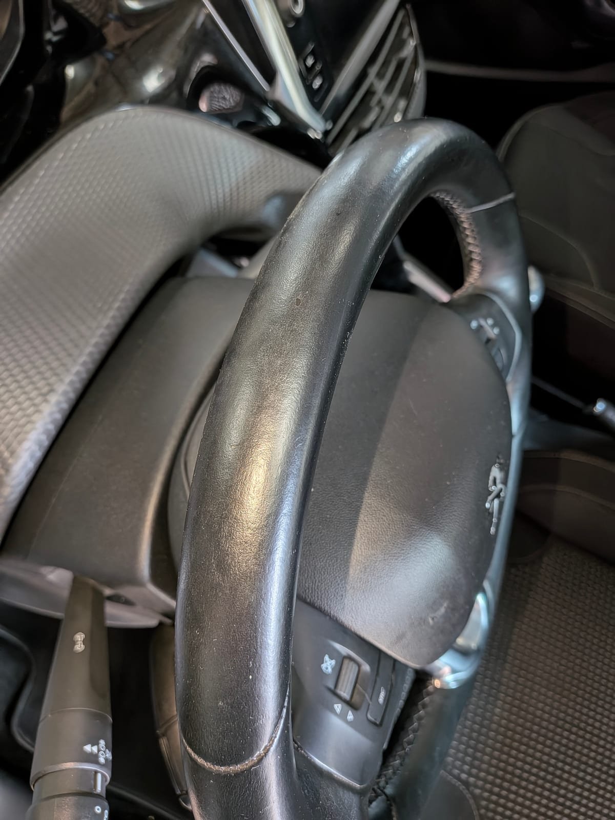 Après nettoyage intérieur Peugeot 208