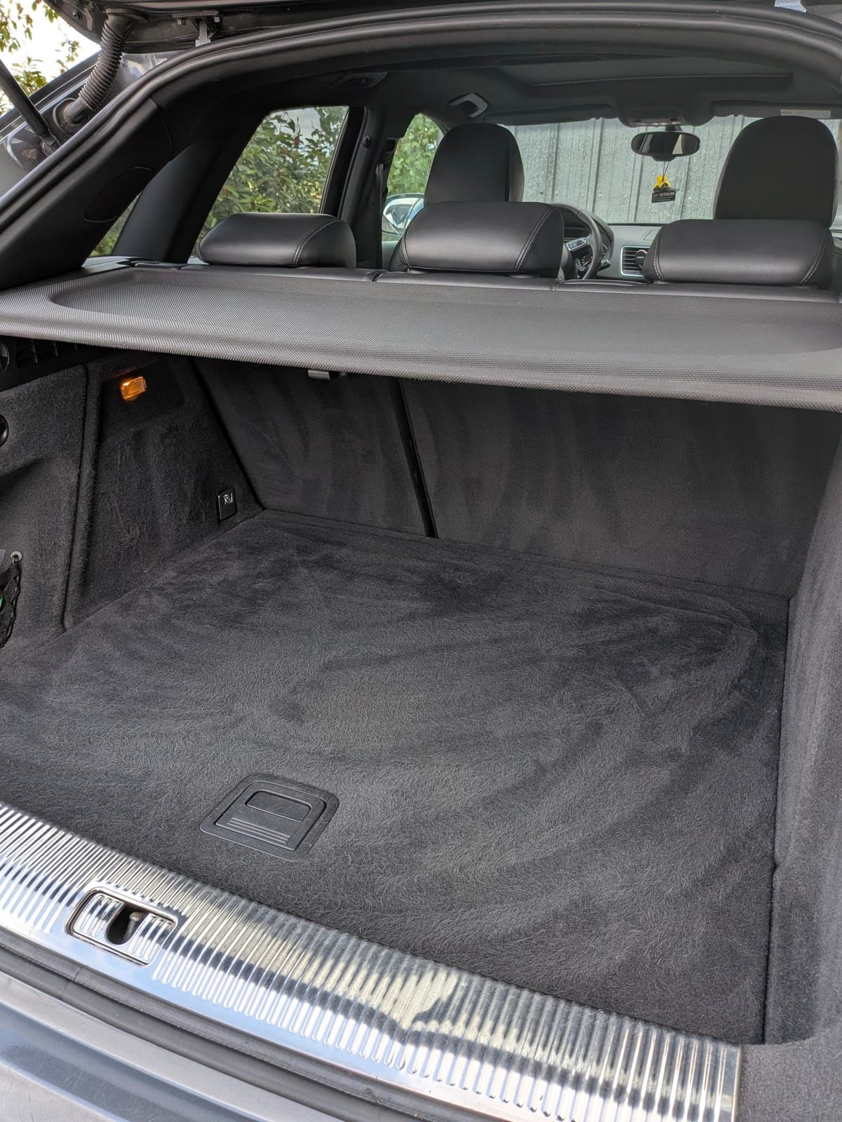 Après nettoyage intérieur Audi