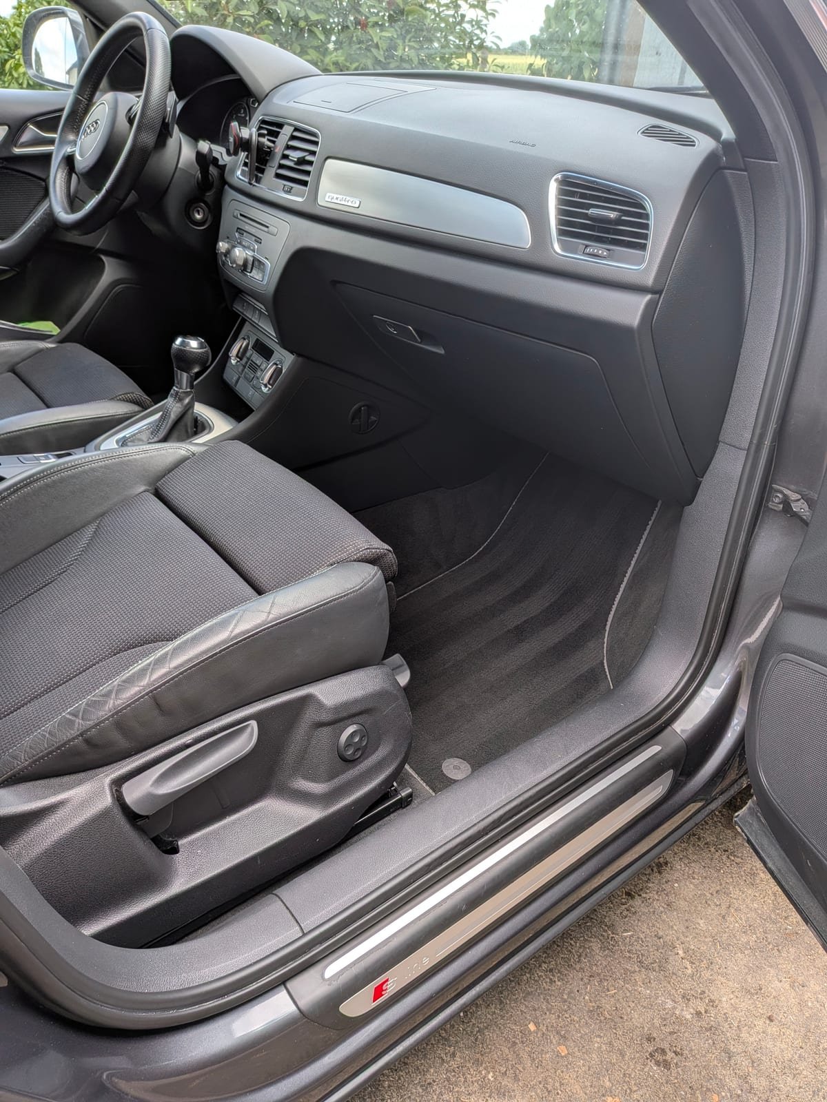 Après nettoyage intérieur Audi