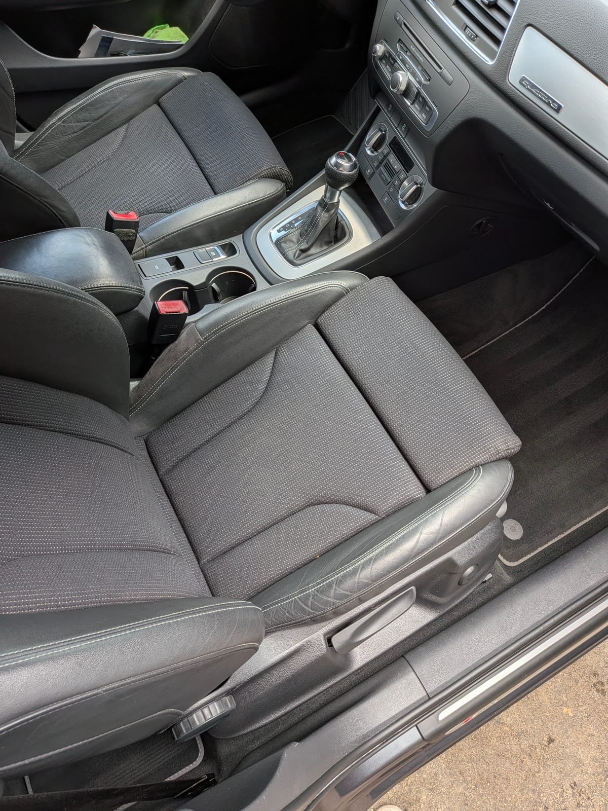 Après nettoyage intérieur Audi