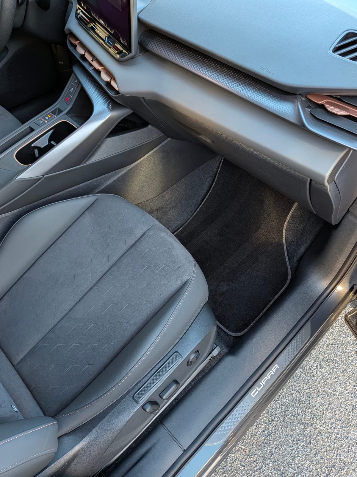 Après nettoyage intérieur Cupra
