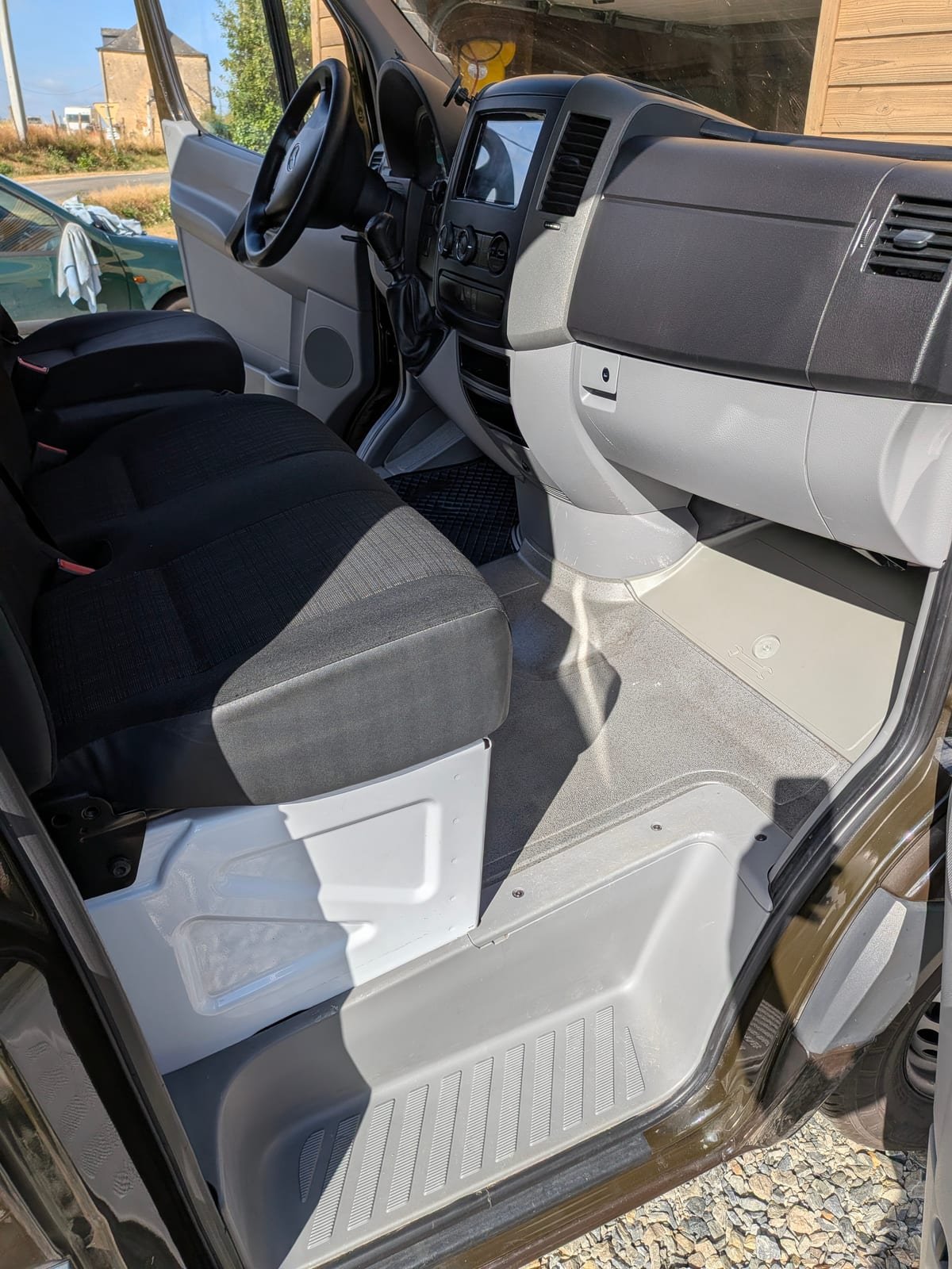 Après nettoyage cabine Mercedes Sprinter