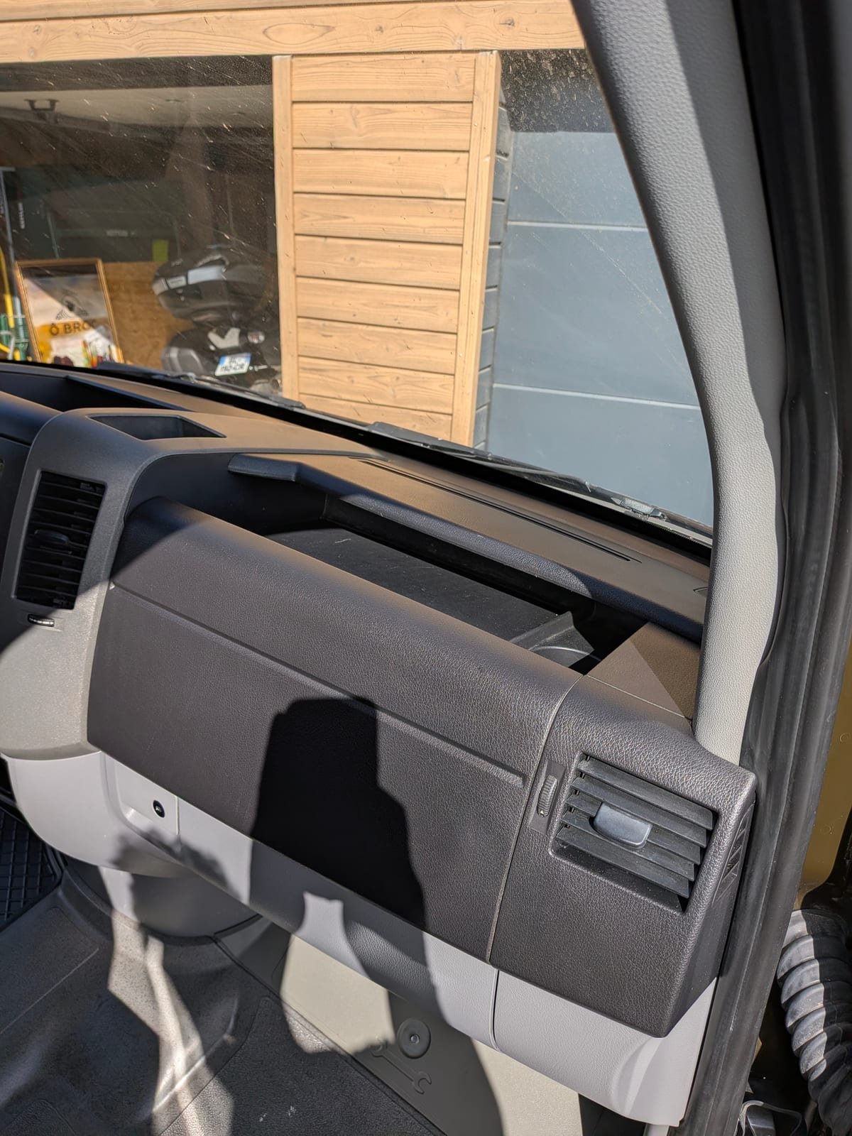 Après nettoyage cabine Mercedes Sprinter