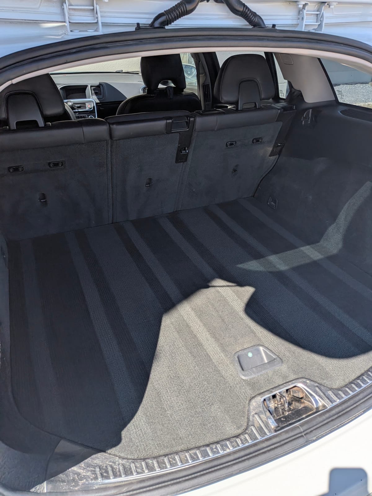 Après nettoyage intérieur Volvo