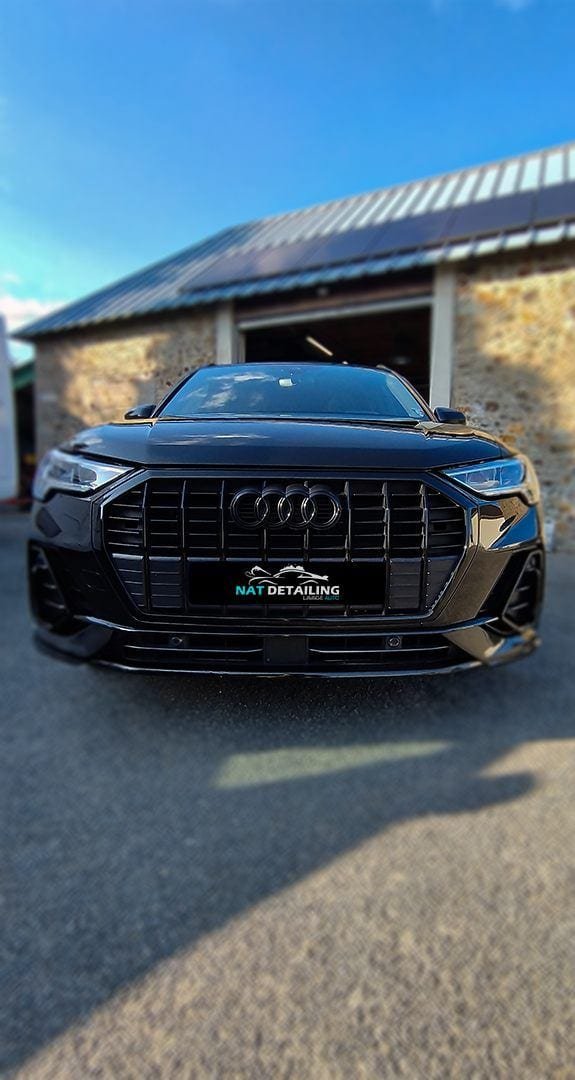 Finition carrosserie Audi lustrée